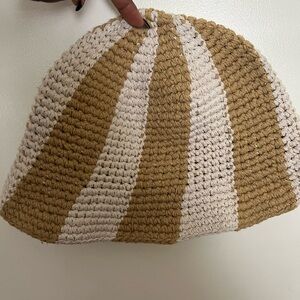 Striped Crochet Beanie